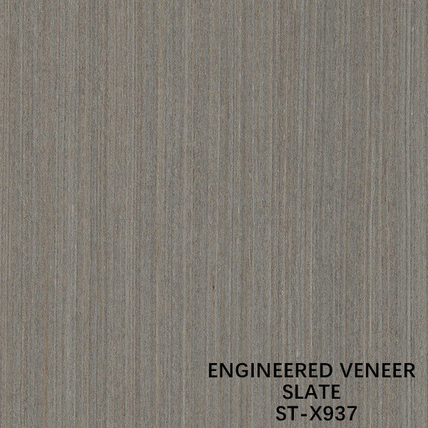 Cabinet Fancy Recomposed Slate Wood Veneer Walnut X937 Fineline Grain Lengthened Size 3100mm From China Manufacturer Iso