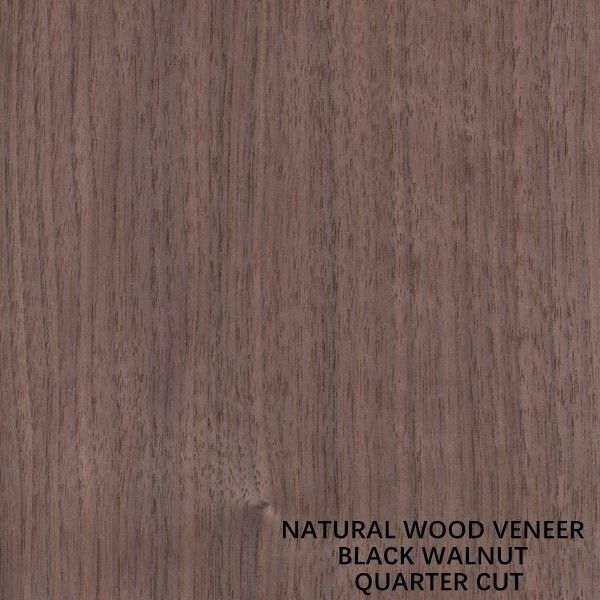 American Natural Walnut Wood Veneer Quarter Cut Straight Grain For High Class Furniture Making Fsc China Manufacturer