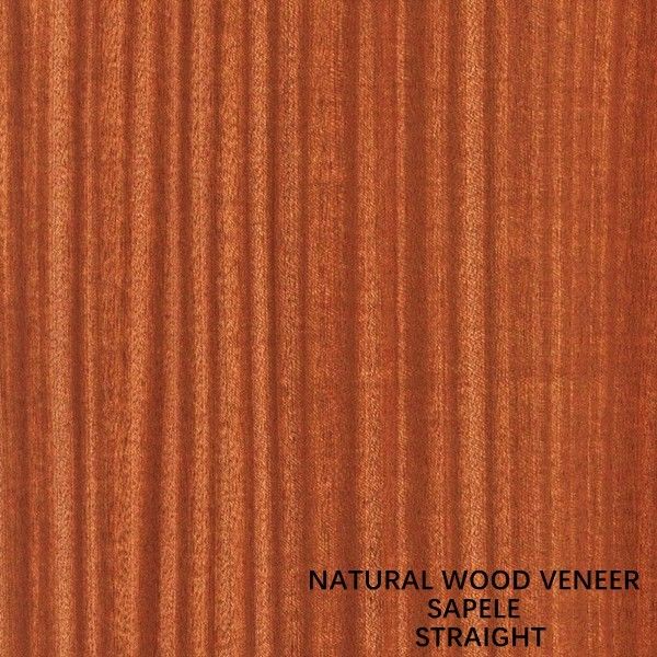 Quarter Cut Straight Africa Natural Sapele Wood Veneer For Faces And Parquet Flooring