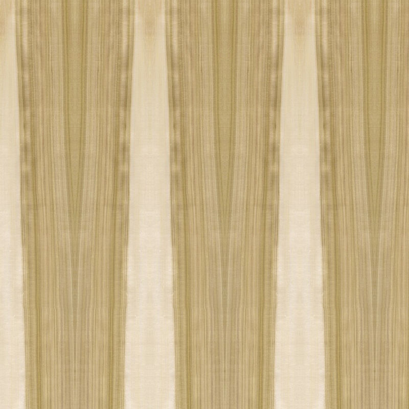 Interior Door Faced Natural Bicolor Tulip Wood Veneer Straight Grain 2440 / 2745mm