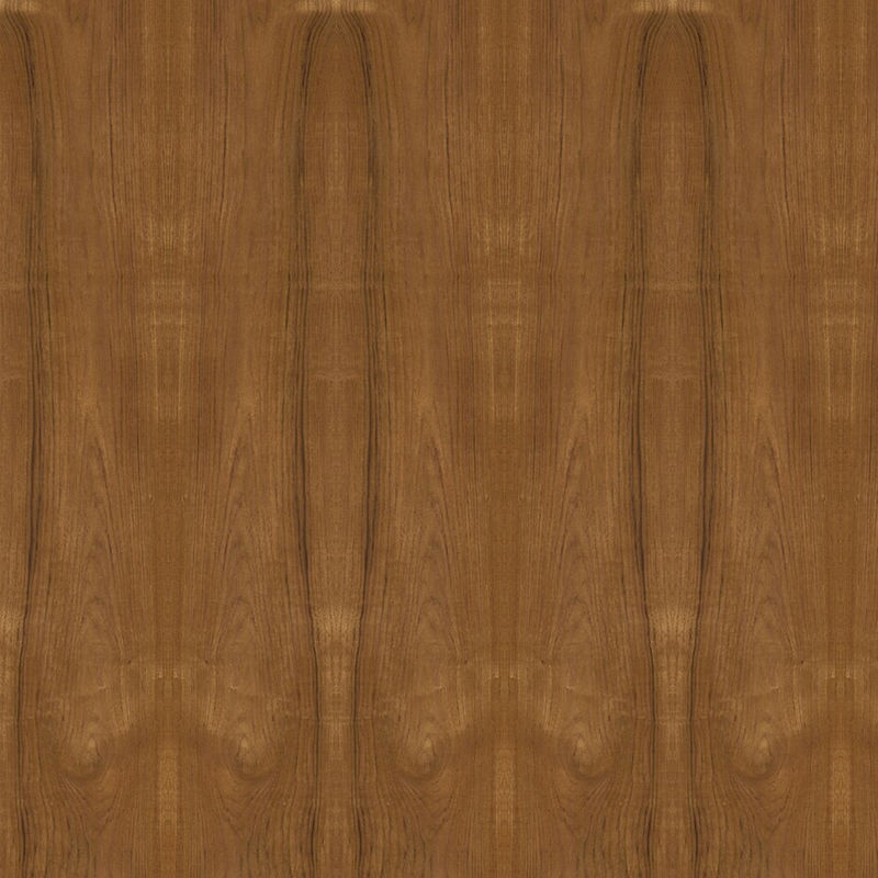 Natural Teak Crown Wood Veneer Fancy Plywood Board Mdf Chipboard Furniture Base Board 2440 2745mm Length