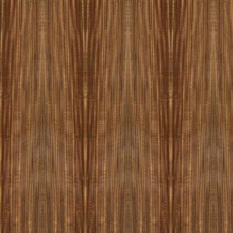 Faced Natural African Teak Quarter Wood Veneer Fancy Plywood 2440/2745mm Length For Interior Doors
