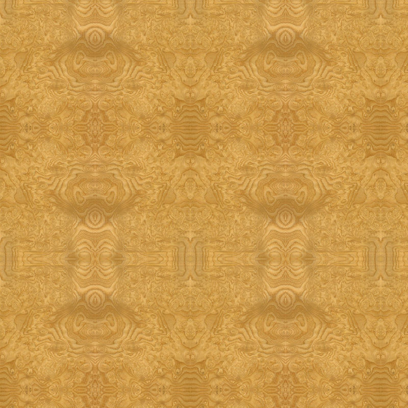 Lengthened Size 2745mm Faced Natural Ash Burl Wood Veneer Paint Free Panel Hand Splicing For Hotel Decoration