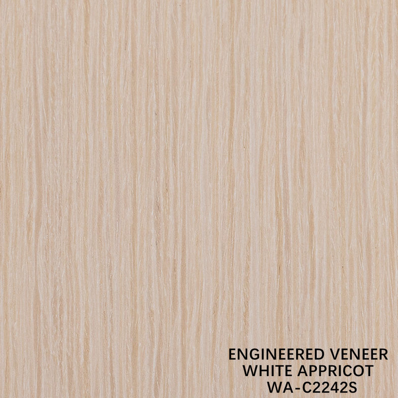 Fancy Recomposed Wood Veneer Straight Grain 2242S 0.15-0.6mm For Interior Doors