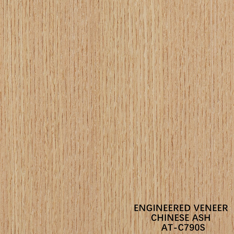 Fancy Wood Veneer Chinese ASH -790C/790S/1229C Man-Made Lengthened Size 3100mm Can Be Customized For Decoration China Makes