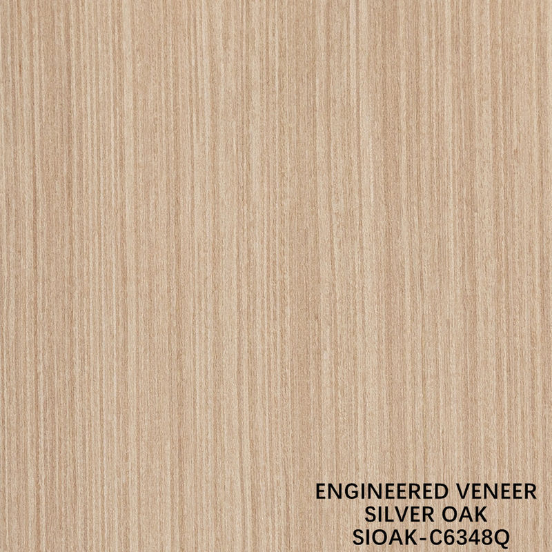 Artificial Wood Veneer Quarter Cut Of Silver Pear Lengthened Size 3200mm For Door And Cabinet Face SOAK-6348Q/63Q/6350/6356Q/6359Q