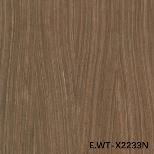 High-End Engineered Wood Veneer European Walnut E.WT-X2233N Quarter Cut Straight Grain 0.6mm For Car Interior OEM