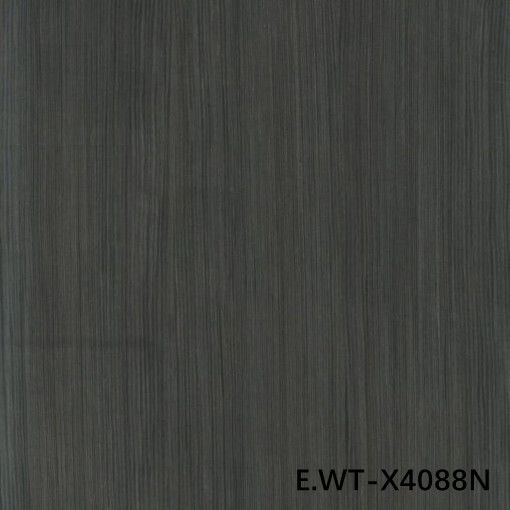 High-End Engineered Wood Veneer European Walnut E.WT-X4088N Quarter Cut Straight Dark Brown E0 Grade for Cabinet Factory