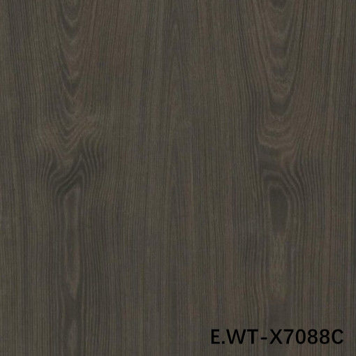 High-End Engineered Wood Veneer European Walnut E.WT-X7088C Crown Cut Three Flowers for Door Decoration