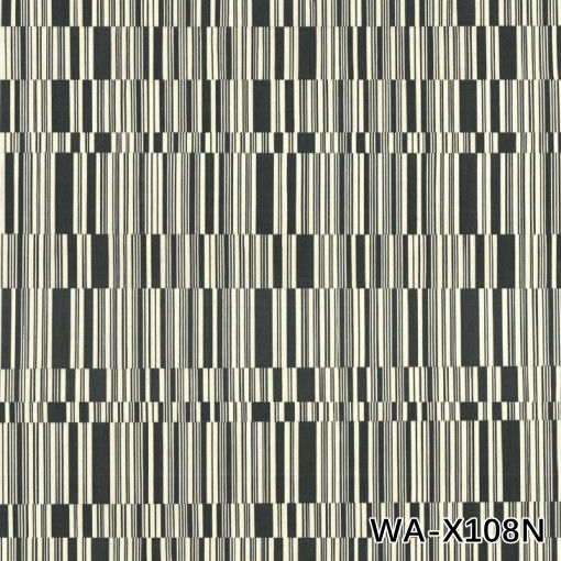High end Black And White Engineered Art Wood Veneer Thickness 0.45mm Decoration WA-X108N