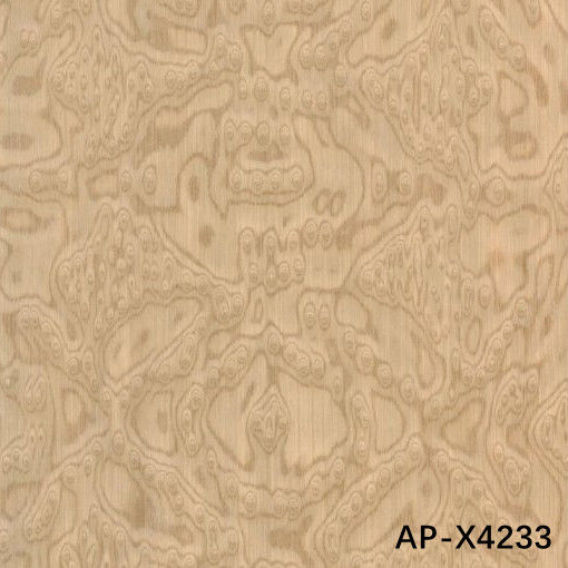 Ash Sapele Pommele Engineered Wood Veneer Standard Size 2500*640mm X4233 for door and cabinet face