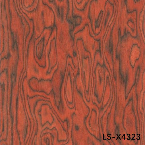 Red Color 2500-3100mm Engineered Wood Veneer For Furniture