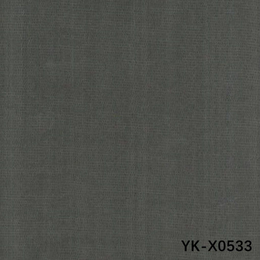 Black Modern Door Engineered Wood Veneer Design 3100mm Customized Grey Yikate X0533 High end
