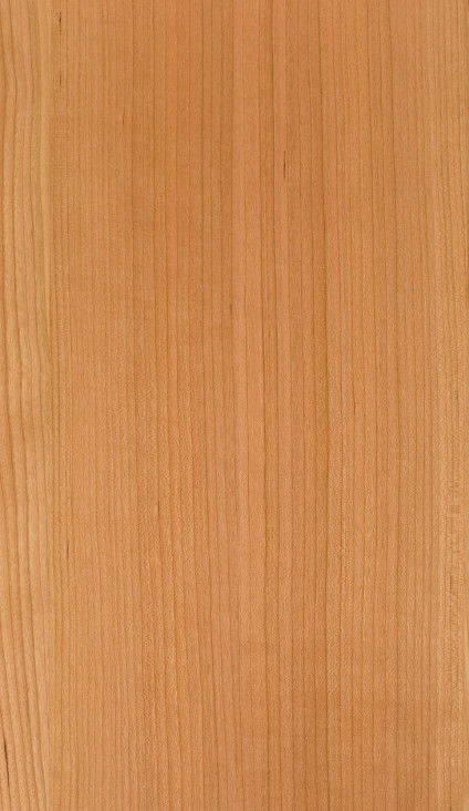 Natural American Cherry Wood Veneer Sheet Slice Flat Cut 2200-3200mm Normal Size For Furniture Decoration