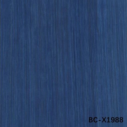 Engineered Wood Veneer Colored Of Blue Lattice Texture Modern Wood Door Design 3100mm Can Make Copy From Your Sample