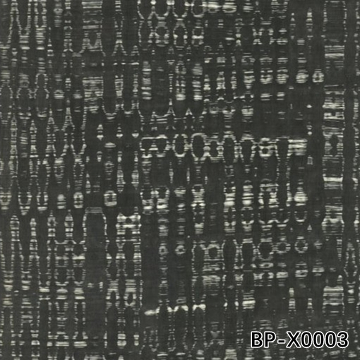 Artificial Wood Veneer Of Black Pearl Dark Color BP-X0003 For For Interior Doors Skin 0.15-0.55mm