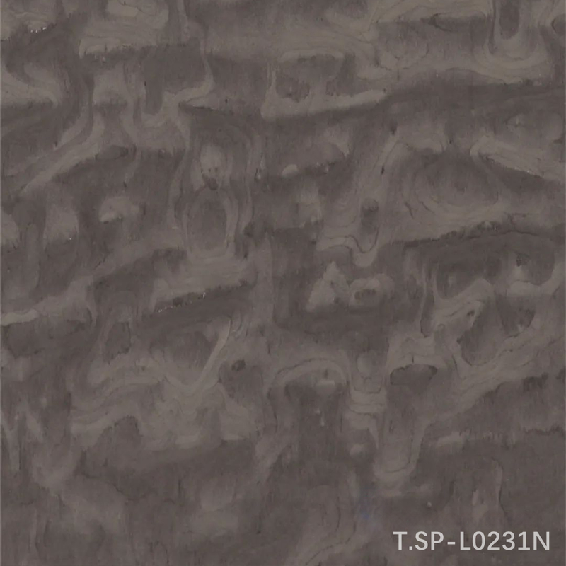 New Design Of Logwood Reconstituted Decorative Engineered Wood Veneer TSP-L0231N/l7231N For Car Interior 0.5mm Thickness