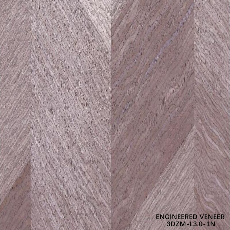 3D Wood Veneer for Furniture & Interior Walls - Custom Engineered Veneer Supplier 3DZM-L3.0-1N