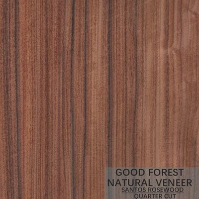 Hotel Rosewood Natural Wood Veneer Of Crown Cut Quarter Straight