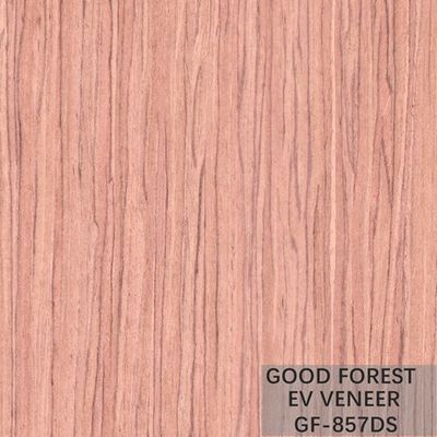 Straight Grain Engineered Wood Veneer EV Bubinga Veneer Plywood