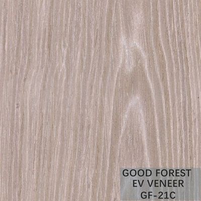 Silver Recomposed Veneer Apricot Grain Crown Cut Wood For Fancy Plywood