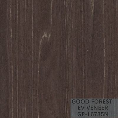 Engineered Wenge Veneer Sheets Recomposed Dark Wood Veneer Sheets