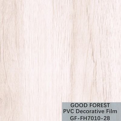 Wallboard White PVC Film Decorative 1260mm - 1330mm Width Wooden Grain