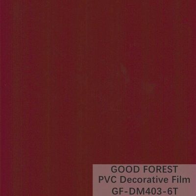 ODM PVC Decorative Film Bright Paint Blister Wood Grain Film
