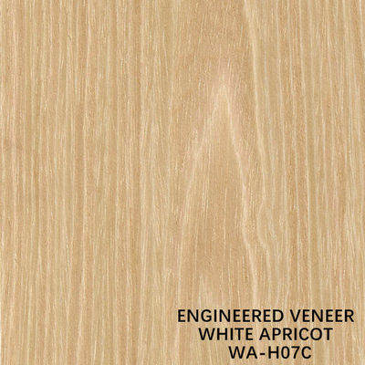 Hotel Recon Wood Veneer White Apricot H07C Flat Cut Length 3100mm