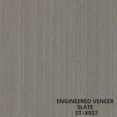 Cabinet Fancy Recomposed Slate Wood Veneer Walnut X937 Fineline Grain Lengthened Size 3100mm From China Manufacturer Iso
