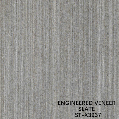 Recon Slate Wood Veneer Walnut X3937 Standard Size 0.15-0.6mm Thickness Good Price For Doors And Windows China Makes