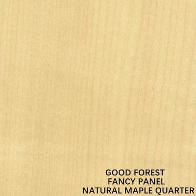 Faced Natural Maple Quarter Wood Veneer 3/5/9/12/15/18mm Thickness Plywood / MDF / Chipboard Raw Material From China