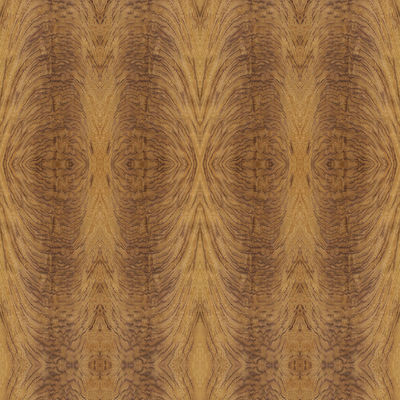 Specially Cerejeira Tiger Crotch Wood Veneer 2440x1220 2745mm For Hotel
