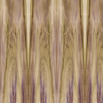 Fancy Bicolor Tulip Plywood Based MDF / Chipboard / Particle Board For Furniture Panel