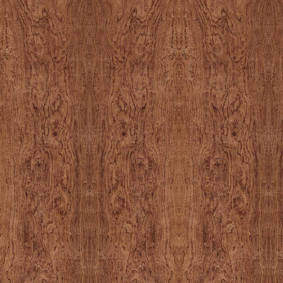 Fancy Bubinga Plywood Cluster Grain High Quality For Hotel Decoration 2440/2745/3050mm Lengthened Size China Factory