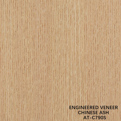 Fancy Wood Veneer Chinese Ash Man-Made Lengthened Size 3100mm Can Be Customized For Decoration China Makes