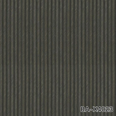 High-End Engineered Wood Veneer Black Arrow BA-X4023 Black Straight Grain 2050-2250mm for Cabinet Decoration