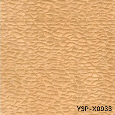 Yellow Camphor Sapele Pommele High End Wood Veneer Unusual For Hotel Decoration