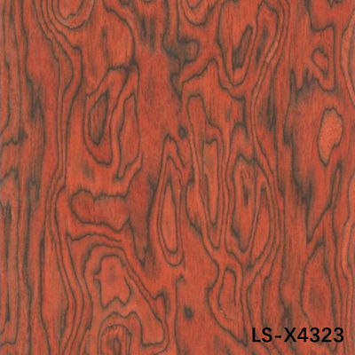 Red Color 2500-3100mm Engineered Wood Veneer For Furniture