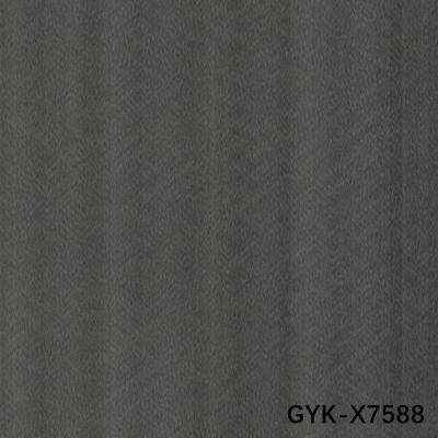 Dark Grey Doors And Windows High End Wood Veneer 2050-3100mm Fleeced Back