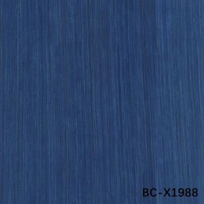 Engineered Wood Veneer Colored Of Blue Lattice Texture Modern Wood Door Design 3100mm Can Make Copy From Your Sample