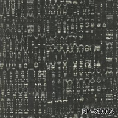 Artificial Wood Veneer Of Black Pearl Dark Color BP-X0003 For For Interior Doors Skin 0.15-0.55mm